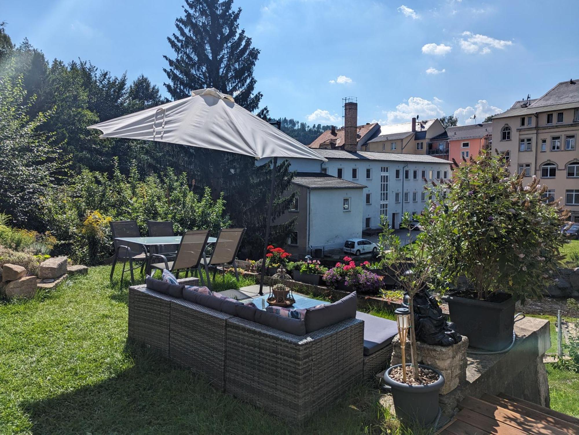 F2 - Urlaubsmagie Sauna, Whirlpool, Pool & Garten Sebnitz Εξωτερικό φωτογραφία