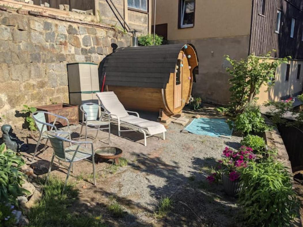 F2 - Urlaubsmagie Sauna, Whirlpool, Pool & Garten Sebnitz Εξωτερικό φωτογραφία